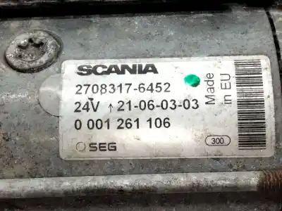 Автозапчасти б/у двигатель запускается за scania serie p/g/r (l-clase)  ссылки oem iam 27083276452  