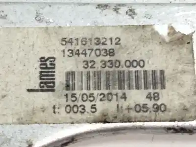 Second-hand car spare part driver left window regulator for opel corsa d selective oem iam references 13447038  