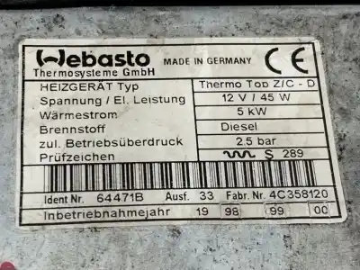Peça sobressalente para automóvel em segunda mão aquecimento normal completo por bmw 3 (e46) 320 d referências oem iam   