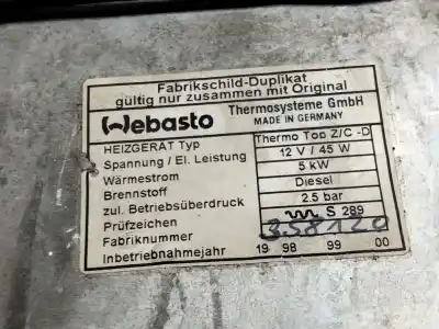 Peça sobressalente para automóvel em segunda mão aquecimento normal completo por bmw 3 (e46) 320 d referências oem iam   