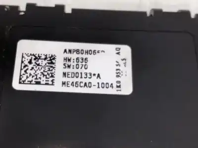 Peça sobressalente para automóvel em segunda mão centralina de ignição imobilizador por seat leon (1p1) 2.0 tdi referências oem iam   