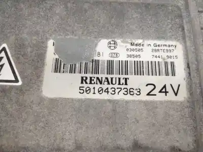 Pièce détachée automobile d'occasion calculateur moteur ecu pour renault magnum 480 références oem iam 5010437363  