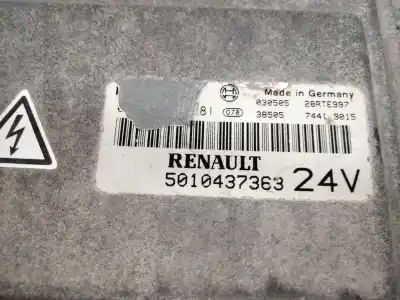 Pièce détachée automobile d'occasion calculateur moteur ecu pour renault magnum 480 références oem iam 5010437363  