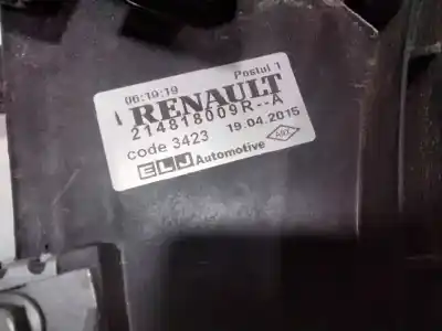 Second-hand car spare part radiator cooling fan for renault clio iv authentique oem iam references 214818009r  