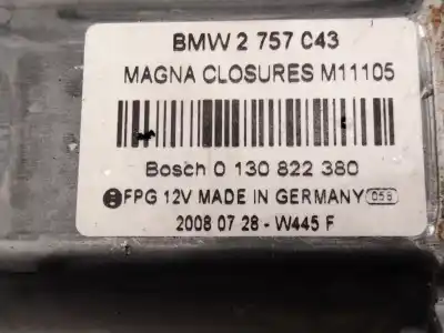 Pezzo di ricambio per auto di seconda mano motore alzacristalli anteriore sinistro per mini mini (r56) cooper d riferimenti oem iam 2758c43  0130822380