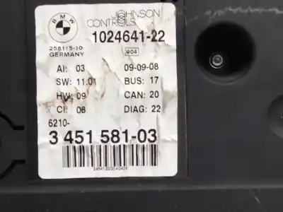 Peça sobressalente para automóvel em segunda mão quadrante por bmw x3 (e83) 2.0 turbodiesel cat referências oem iam   