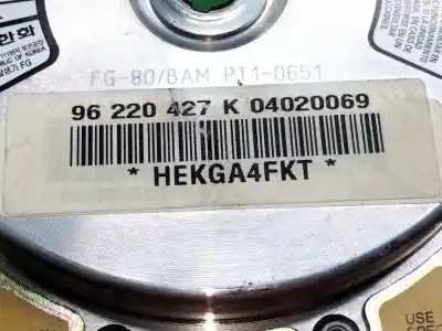 Second-hand car spare part front left air bag for daewoo lanos (klat) 1.3 oem iam references 96220427k  