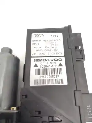 Автозапчасти б/у мотор стекла переднего правого за audi a4 avant (8e) 2.5 tdi (120kw) ссылки oem iam 8e1959802b  5wk47006dbf