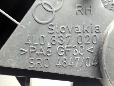 Автозапчасти б/у внутренняя задняя правая ручка за audi q7 (4lb) 3.0 tdi quattro ссылки oem iam 4l0837020  