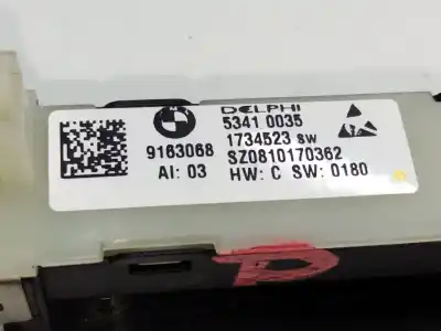 Pezzo di ricambio per auto di seconda mano comando multifunzione per bmw 7 (f01, f02, f03, f04) 730 d riferimenti oem iam 9163068   Pezzo di ricambio per auto di seconda mano comando multifunzione per bmw 7 (f01, f02, f03, f04) 730 d riferimenti oem iam 9163068