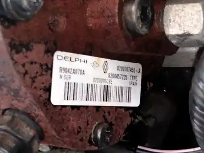 Second-hand car spare part complete engine for renault kangoo (kc0/1_) 1.5 dci oem iam references k9k 714  