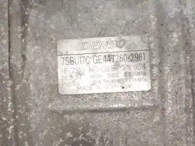 Pezzo di ricambio per auto di seconda mano compressore aria condizionata per bmw 7 (f01, f02, f03, f04) 730 d riferimenti oem iam 4472602981   Pezzo di ricambio per auto di seconda mano compressore aria condizionata per bmw 7 (f01, f02, f03, f04) 730 d riferimenti oem iam 4472602981