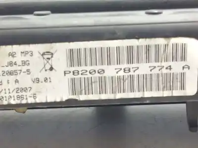 Recambio de automóvil de segunda mano de pantalla multifuncion para renault scénic ii (jm0/1_) 1.6 16v (jm1r) referencias oem iam p8200787774a  