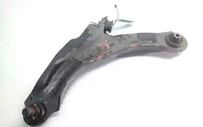 Peça sobressalente para automóvel em segunda mão braço de suspensão inferior esquerdo dianteiro por renault clio iii authentique referências oem iam   