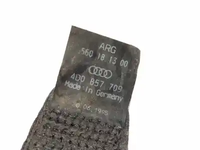 Second-hand car spare part rear right seat belt for audi a8 (d2) 3.7 v8 32v oem iam references 4d0857709  