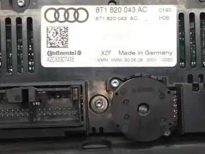 Автозапчастина б/у клімат-контроль для audi a4 b8 avant (8k5) 2.0 tdi посилання на oem iam 8t1820043ac  