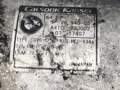 Second-hand car spare part air conditioning compressor for bmw x3 (e83) 2.0 sd oem iam references   