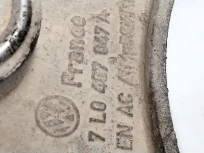 Автозапчастина б/у опора передньої лівої підвіски для audi q7 (4lb) 3.0 tdi quattro посилання на oem iam 7l0407047a  