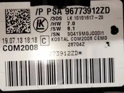 Piesă de schimb auto la mâna a doua inel air bag pentru peugeot 5008 (0u_, 0e_) 1.6 hdi referințe oem iam 96773912zd  