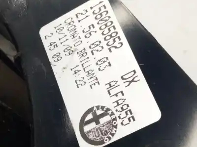 Автозапчастина б/у правий ліхтар для alfa romeo mito (955_) 1.4 multiair (955axl1b) посилання на oem iam 156085852  