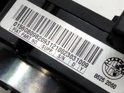 Pezzo di ricambio per auto di seconda mano comando pulito per alfa romeo mito (955_) 1.4 multiair (955axl1b) riferimenti oem iam 86262060  