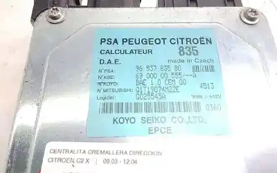 Second-hand car spare part steering control unit for citroen c2 x oem iam references 9653783580  