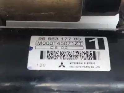 Peça sobressalente para automóvel em segunda mão motor de arranque por citroen c3 1.4 premier referências oem iam 9656317780  