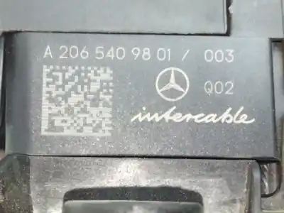 Автозапчасти б/у блок реле/предохранителей за mercedes-benz c-class all-terrain (s206) c 220 d 4-matic (206.214) ссылки oem iam a2065409801  