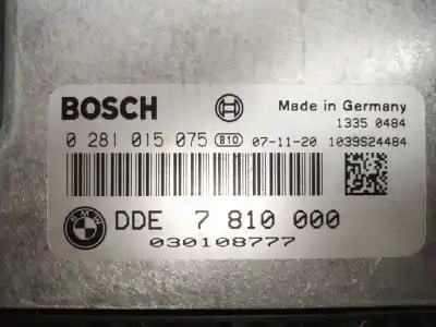 Second-hand car spare part ecu engine control for bmw 3 (e90) 320 d oem iam references 7810000  