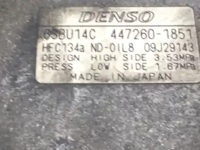 Peça sobressalente para automóvel em segunda mão compressor de ar condicionado a/a a/c por bmw 3 (e90) 320 d referências oem iam 4472601851  