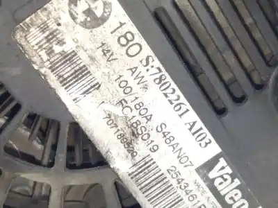 Second-hand car spare part alternator for bmw 3 (e90) 320 d oem iam references 7802261  