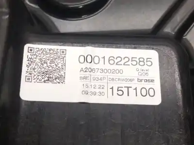 Автозапчастина б/у регулятор скла заднього правого для mercedes-benz c-class all-terrain (s206) c 220 d 4-matic (206.214) посилання на oem iam a2067300200  