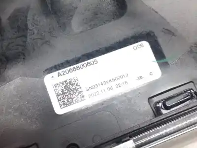 Автозапчастина б/у обликка задніх правіх дверей для mercedes-benz c-class all-terrain (s206) c 220 d 4-matic (206.214) посилання на oem iam a2066800805  