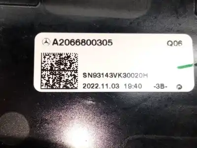 Автозапчастина б/у обкітка задніх лівіх дверей для mercedes-benz c-class all-terrain (s206) c 220 d 4-matic (206.214) посилання на oem iam a2066800305  