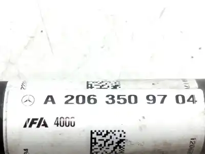 Автозапчастина б/у трансмісія задня ліва для mercedes-benz c-class all-terrain (s206) c 220 d 4-matic (206.214) посилання на oem iam a2063509704  