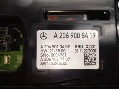 Автозапчастина б/у панель інструментів для mercedes-benz c-class all-terrain (s206) c 220 d 4-matic (206.214) посилання на oem iam a2069008419  