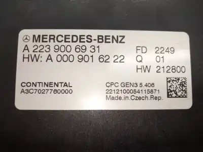 Автозапчастина б/у перевір блоку управління для mercedes-benz c-class all-terrain (s206) c 220 d 4-matic (206.214) посилання на oem iam a2239006931  a0009016222