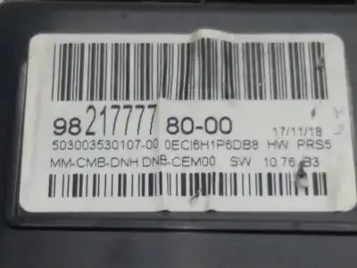 Peça sobressalente para automóvel em segunda mão quadrante por citroen ds 7 ds 7 crossback buehdi referências oem iam 9821777780  