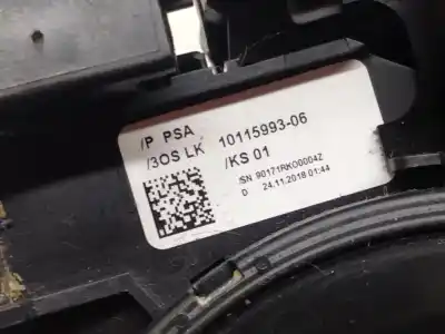 Second-hand car spare part indicator switch for citroen ds 7 ds 7 crossback buehdi oem iam references 98262633zd  