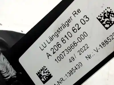 Автозапчастина б/у підсилення заднього бампера для mercedes-benz c-class all-terrain (s206) c 220 d 4-matic (206.214) посилання на oem iam a2066106203  