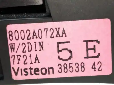 Pezzo di ricambio per auto di seconda mano avvertimento per mitsubishi outlander (cw0) 2.0 di-d cat riferimenti oem iam 8002a072xa  