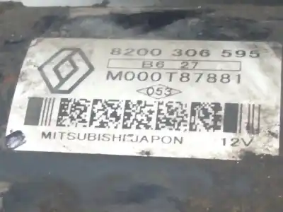 Second-hand car spare part starter motor for nissan note (e11e) acenta oem iam references 8200306595  