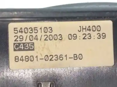 Second-hand car spare part right front power window switch for toyota corolla (_e12_) 1.4 vvt-i (zze120_) oem iam references 8480102361b0  