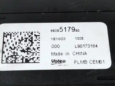 Second-hand car spare part electronic module for citroen ds 7 ds 7 crossback buehdi oem iam references 9828517980  