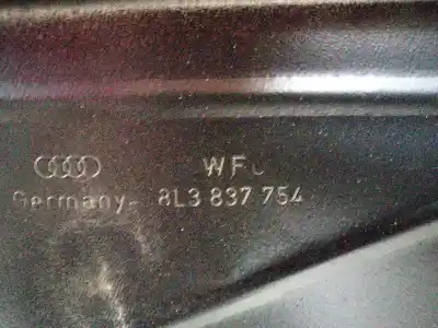 Second-hand car spare part passenger side right window regulator for audi a3 (8l1) 1.6 oem iam references 8l3837754  