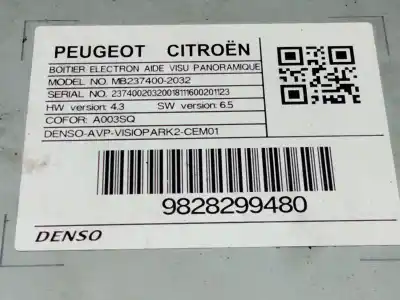 Second-hand car spare part electronic module for citroen ds 7 ds 7 crossback buehdi oem iam references 9828299480  