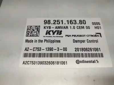 Second-hand car spare part electronic module for citroen ds 7 ds 7 crossback buehdi oem iam references 9825116380  