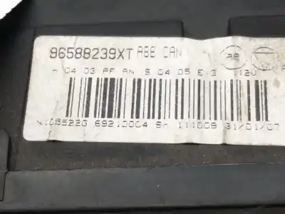 Second-hand car spare part climate control for citroen c2 vtr oem iam references 96588239xt  