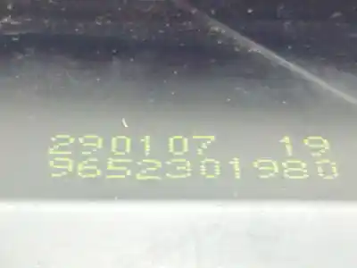 Second-hand car spare part trunk lock for citroen c2 vtr oem iam references 9652301980  