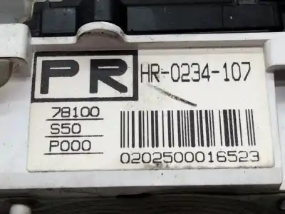 Автозапчастина б/у панель інструментів для honda logo (ga) 1.3 (ga3) посилання на oem iam hr0234107  